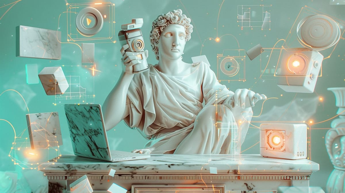 A Beginner’s Guide to Creating Videos With AI Post feature image